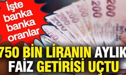 750 Bin TL’si Olan Yaşadı! 32 Günlük Mevduat Faizinde Rekor Getiri: İşte Banka Banka Net Kazanç Tablosu