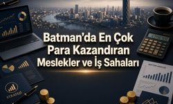 Batman'da En Çok Para Kazandıran Meslekler ve İş Sahaları