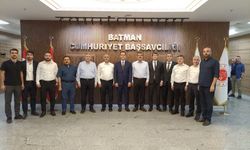 Batman’da Yargı Kurumlarına Peş Peşe Ziyaret