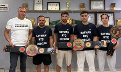 Batman’dan Kars’a Altın Kemer Çıkarması: 4 Sporcu Şampiyon Oldu!