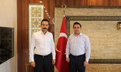 Kaymakam Uzun'dan Hasankeyf Kaymakamına Ziyaret