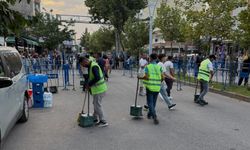 Parklar, Pazarlar ve Konser Alanı Baştan Aşağı Temizlendi