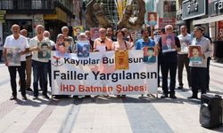 Batman’da 753. Hafta: Kayıplar İçin Adalet Çağrısı