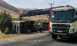 Boş Tanker Demirbilek’te Yan Yattı