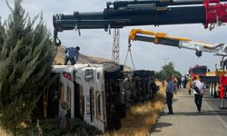 Boş Tanker Demirbilek’te Yan Yattı