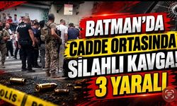 Batman’da Cadde Ortasında Silahlı Kavga! 3 Yaralı