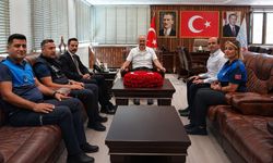 Batman’da 1-7 Eylül Zabıta Haftası Kapsamında Belediye Zabıta Ekiplerinden Valilik Makamına Anlamlı Ziyaret
