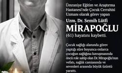 Uzman Dr. Semih Lütfi Mirapoğlu Hayatını Kaybetti: Çocuk Cerrahisi Uzmanı Semih Lütfi Mirapoğlu Neden Öldü?