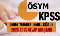 2026 KPSS Lisans sınavı soruları ve cevapları açıklandı mı? KPSS Lisans cevap KPSS SORULARI (GY-GK CEVAP ANAHTARI PDF)