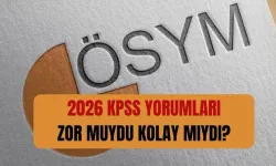 2026 KPSS Lisans Türkçe, Matematik, Coğrafya, Tarih, Vatandaşlık ve Güncel bilgiler soruları zor muydu kolay mıydı?