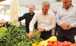 Şansi’den pazarda saha mesajı: Siyasetin merkezi sahadır