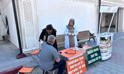 Sason’da Meydanda Ücretsiz Tansiyon ve Şeker Taraması