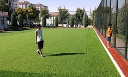 Spor alanları çocuk ve gençlerin kullanımına hazır