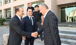 Vali Canalp’ten Adalet Komisyonu Başkanı Yıldırım’a Hayırlı Olsun Ziyareti