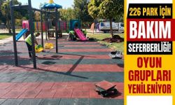 226 Park İçin Bakım Seferberliği! Oyun Grupları Yenileniyor