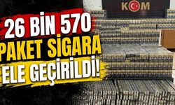 Batman’da 26 Bin 570 Paket Sigara Ele Geçirildi!
