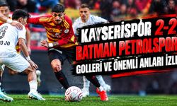 Kayserispor 2-2 Batman Petrolspor: Maçın Golleri ve Önemli Anları