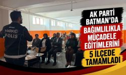 AK Parti Batman’da Bağımlılıkla Mücadele Eğitimlerini 5 İlçede Tamamladı