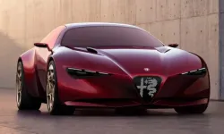 ALFA ROMEO, 2.9 L ÇİFT TURBO V6 MOTORLU VE GERİYE DOĞRU AÇILAN KAPILARA SAHİP CUOREROSSO MODELİNİ TANITTI