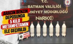 Aracın Benzin Deposunda 5 Kilo Metamfetamin Ele Geçirildi