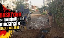 BASKİ’den su birikintilerine müdahale