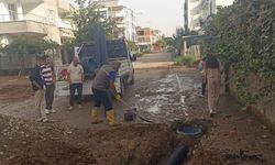 BASKİ’den su birikintilerine müdahale