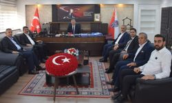 Ak Parti heyetinden Batman İl Emniyet Müdürü Yusuf Fatih Atay’a Ziyaret