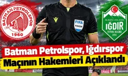 Batman Petrolspor Alagöz Holding Iğdır FK Maçının Hakemleri Kimler? Ankara Aktepe Stadı'ndaki Zorlu Mücadele Ne Zaman, Saat Kaçta Başlayacak? Kapalı Gişe Oynanacak Kritik Karşılaşmanın Can Alıcı Tüm Detayları...