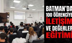 Batman’da 100 Öğrenciye İletişim ve Değerler Eğitimi