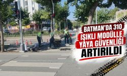 BATMAN’DA 310 IŞIKLI MODÜLLE YAYA GÜVENLİĞİ ARTIRILDI
