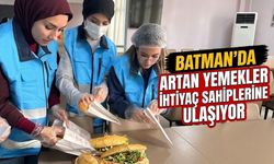 Batman’da Artan Yemekler İhtiyaç Sahiplerine Ulaşıyor