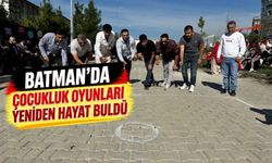 Batman’da çocukluk oyunları yeniden hayat buldu