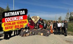Batman’da çocukluk oyunları yeniden hayat buldu