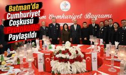 Batman’da Cumhuriyet Coşkusu Protokolle Paylaşıldı