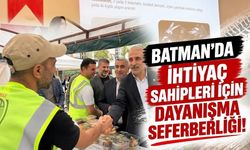 Batman’da İhtiyaç Sahipleri İçin Dayanışma Seferberliği