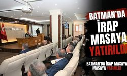 Batman’da İRAP Masaya Yatırıldı