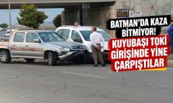 Batman’da Kaza Bitmiyor! Kuyubaşı TOKİ Girişinde Yine Çarpıştılar