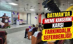 Batman’da Meme Kanserine Karşı Farkındalık Seferberliği!