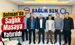 Batman’da Sağlık Masaya Yatırıldı