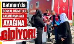Batman’da Sosyal Hizmetler Vatandaşın Ayağına Gidiyor