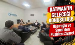 Batman’ın Geleceği Konuşuldu! Nasıroğlu ve Şansi’den Pusula’ya Ziyaret