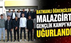 Batmanlı Öğrenciler Malazgirt Gençlik Kampı’na Uğurlandı