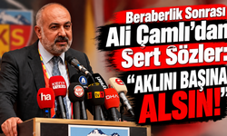Beraberlik Sonrası Ali Çamlı’dan Selçuk Şahin’e Sert Sözler: “Aklını Başına Alsın!”