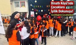 Binatlı Köyü’nde Çocuklara İyilik Dokunuşu!