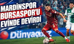 MARDİNSPOR, BURSASPOR’U EVİNDE DEVİRDİ