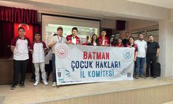 Çocuklardan iklim krizine dikkat çeken mesaj