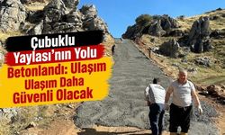 Çubuklu Yaylası’nın Yolu Betonlandı: Ulaşım Daha Güvenli Olacak