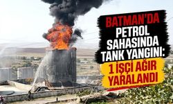 Mağrip Petrol Sahası’nda Yangın! Bir İşçi Ağır Yaralandı