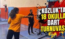 Kozluk’ta 18 Okulla Dart Turnuvası