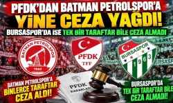 PFDK’DAN ÇİFTE STANDART TARTIŞMASI: PETROLSPOR’A CEZA YAĞDI, BURSASPOR’DA TARAFTAR PAS GEÇİLDİ!